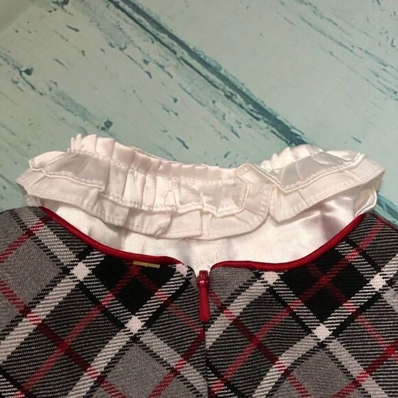 Children’s place Christmas Holiday Plaid Dress Set - Picture 6 of 8